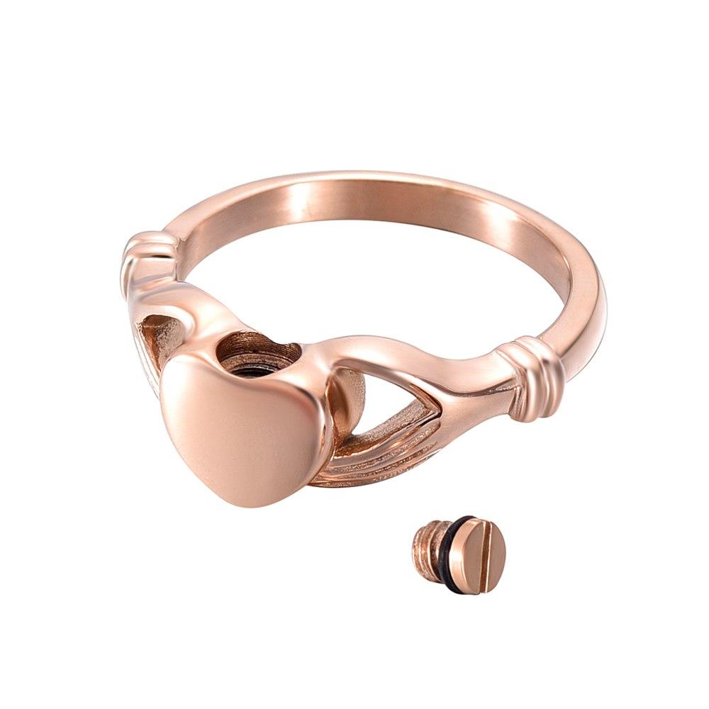 Rings - Give You My Heart Cremation Urn Ring