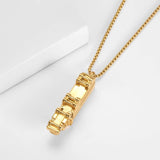 18 Wheeler Semi Truck Urn Necklace Cremation Necklace Cherished Emblems 