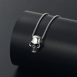 Skull Cremation Urn Necklace Cremation Necklace Cherished Emblems 