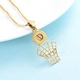 Basketball & Net Cremation Urn Necklace Cremation Necklace Cherished Emblems 
