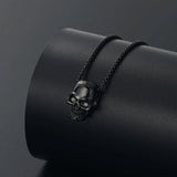Skull Cremation Urn Necklace Cremation Necklace Cherished Emblems 