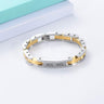 Chain & Link Cremation Urn Bracelet Bracelet Cherished Emblems Gold 