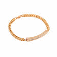 Bracelet - Classic Cremation Urn Bracelet With Gemstones