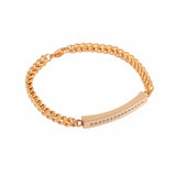 Bracelet - Classic Cremation Urn Bracelet With Gemstones