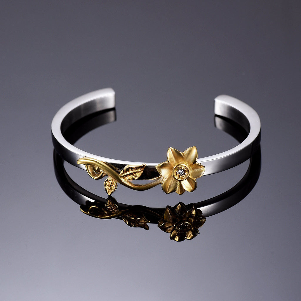 Bracelet - Sun Flower Cremation Urn Bracelet