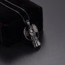 Cremation Necklace - Angel With Wings Cremation Urn Necklace