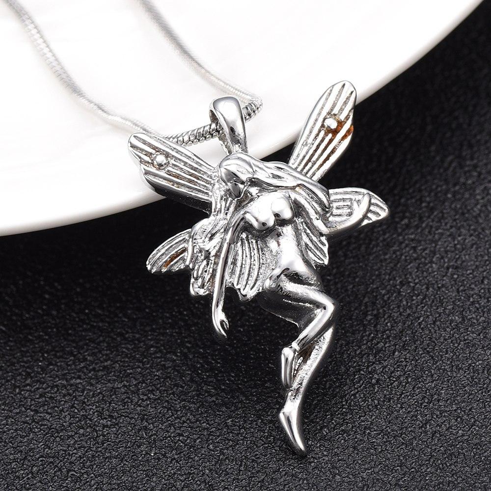 Cremation Necklace - Beautiful Fairy Cremation Urn Necklace