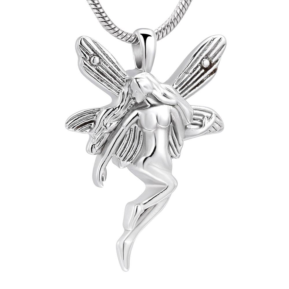 Cremation Necklace - Beautiful Fairy Cremation Urn Necklace