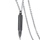 Cremation Necklace - Bullet Shaped Cremation Necklace