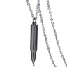 Cremation Necklace - Bullet Shaped Cremation Necklace