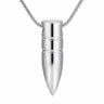 Cremation Necklace - Bullet Shaped Cremation Urn Necklace