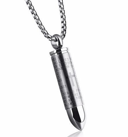 Custom Engraved Bullet Necklace, Gold & Silver, Real Bullet! – Bullet  Designs® Inc.