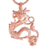 Cremation Necklace - Chinese Dragon Cremation Urn Necklace