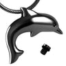 Cremation Necklace - Dolphin Shaped Cremation Urn Necklace