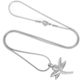 Cremation Necklace - Dragonfly Cremation Urn Necklace