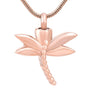 Cremation Necklace - Dragonfly Cremation Urn Necklace