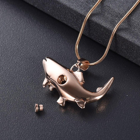 Fish cremation hotsell jewelry