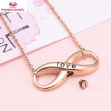 Cremation Necklace - Forever Love Infinity Shaped Cremation Urn Necklace