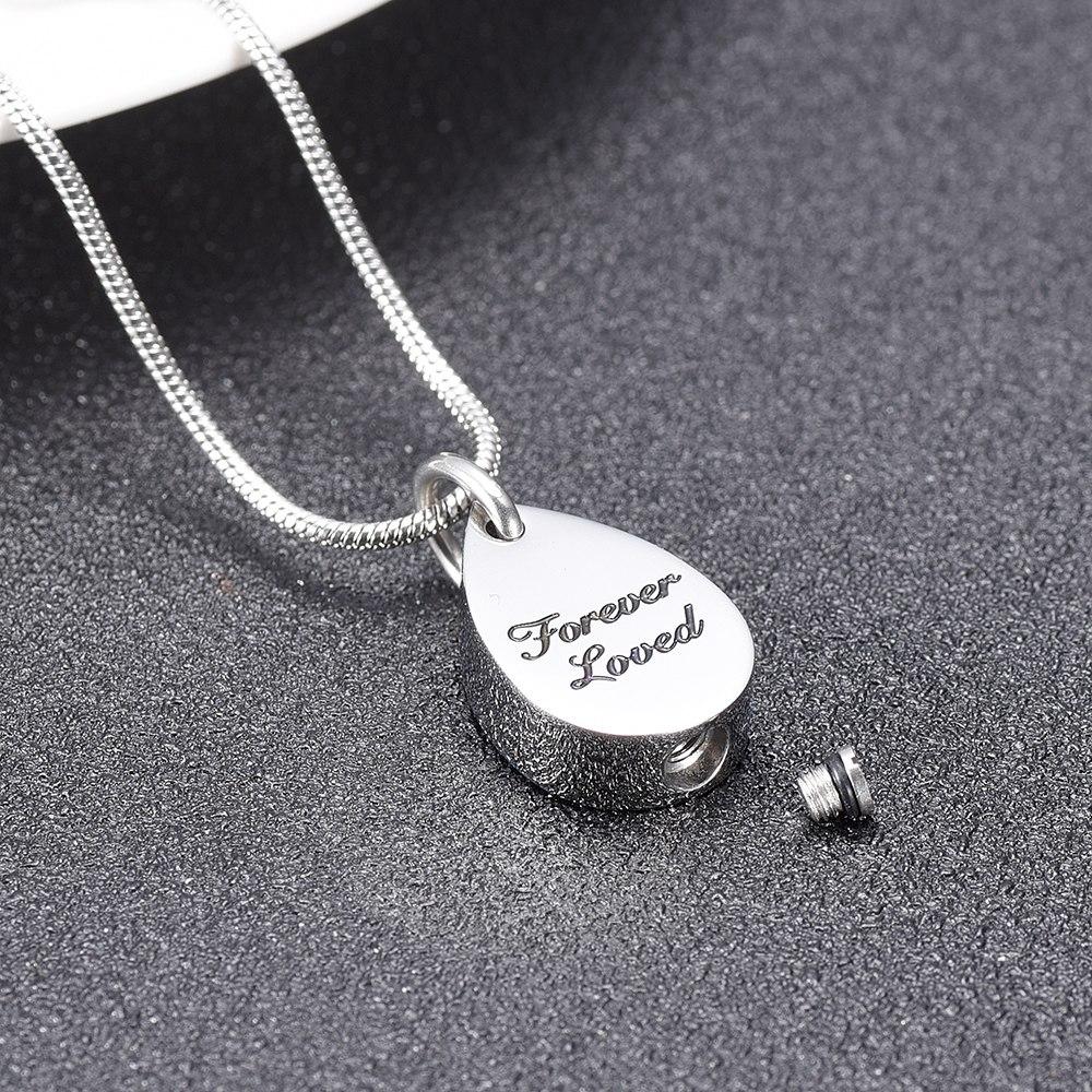 Zoey Jewelry Teardrop Cremation Urn Pendant Necklace 316L Grade India | Ubuy