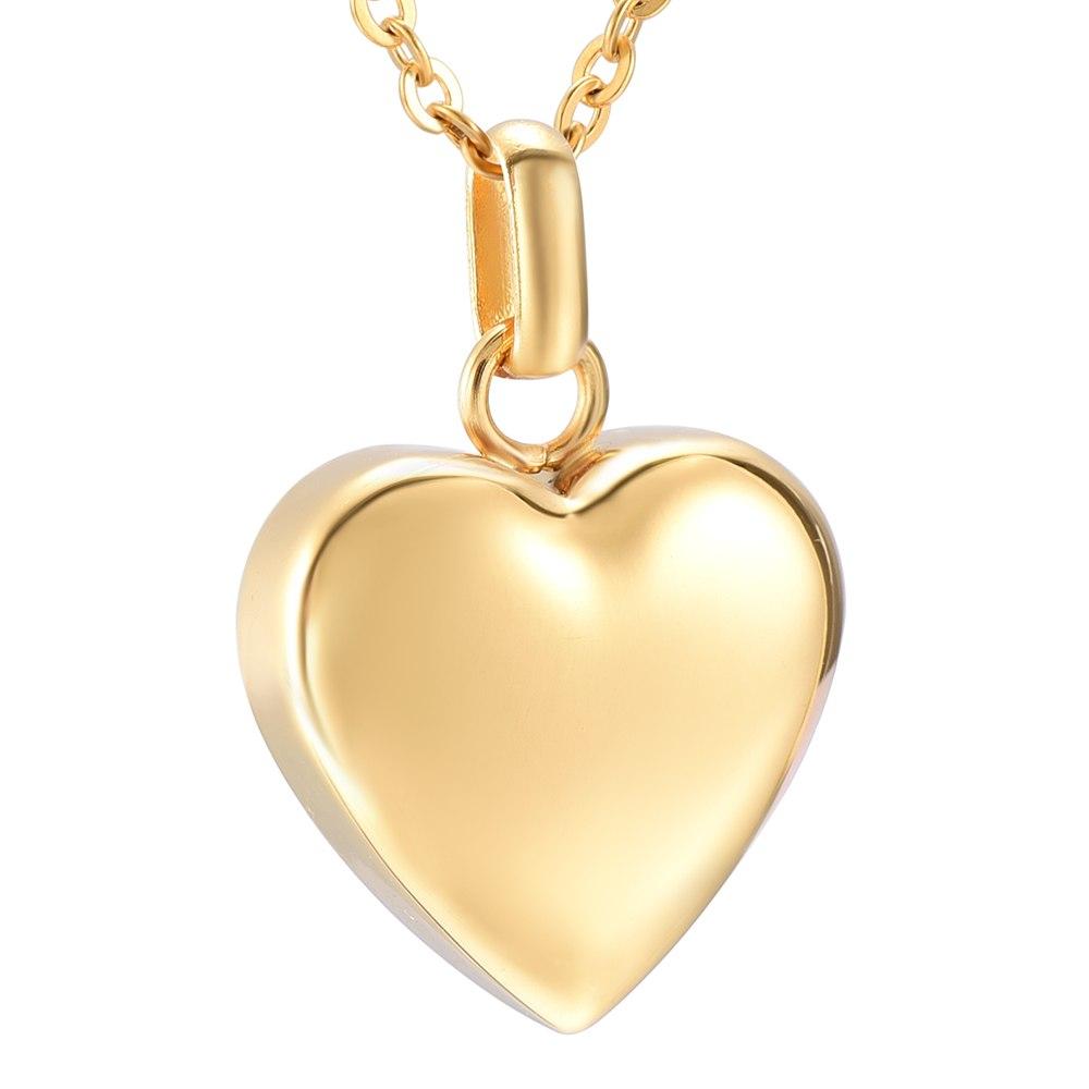 Only Love Cylinder Memorial Cremation Jewelry Urn Ashes Holder Necklace  (Silver - Gold) - Walmart.com