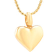 Cremation Necklace - Heart Shaped Cremation Urn Necklace