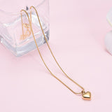Cremation Necklace - Heart Shaped Cremation Urn Necklace