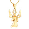 Cremation Necklace - Infinity Angel With Wings Cremation Urn Necklace