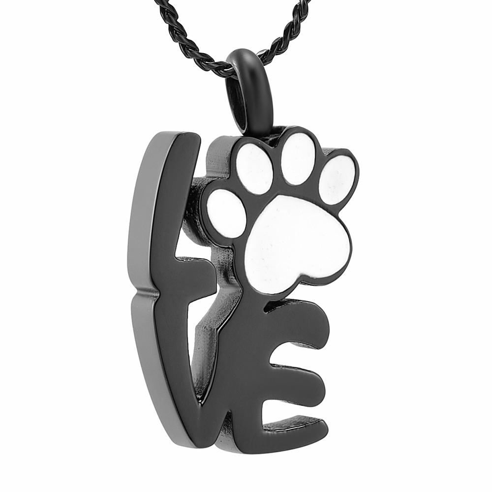 Cremation Necklace - Love Pet Cremation Urn Necklace