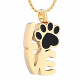 Cremation Necklace - Love Pet Cremation Urn Necklace