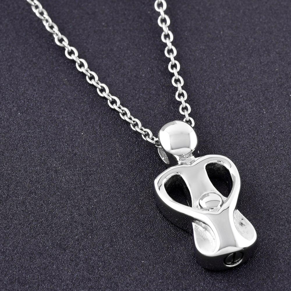 TCHYUN Polished Collection Urn Necklace Mom Dad India | Ubuy