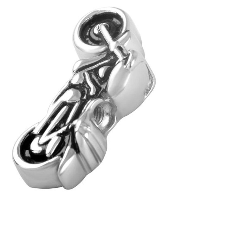 Cremation Necklace - Motorcycle Cremation Urn Necklace