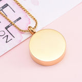 Cremation Necklace - Shining Sun Cremation Urn Necklace