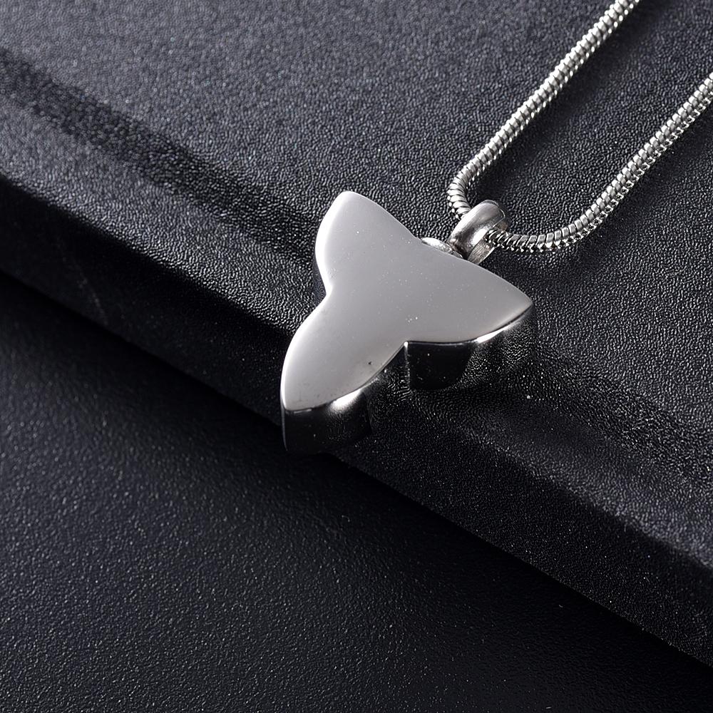 Cremation Necklace - Silver Celtic Knot Cremation Urn Necklace