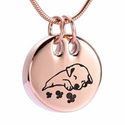 Pitbull sales urn necklace