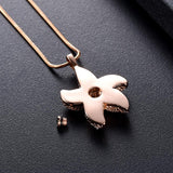 Cremation Necklace - Starfish Cremation Urn Necklace