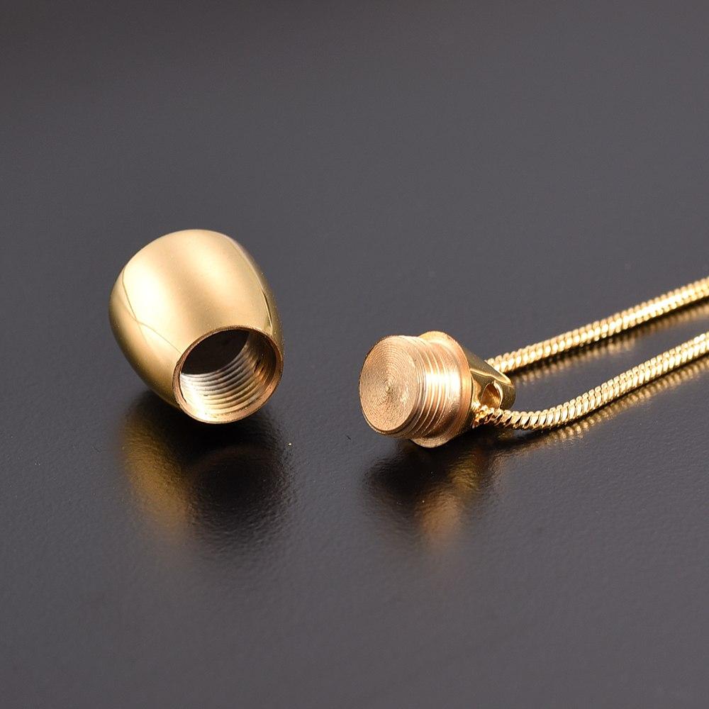 Cremation Necklace - Teardrop Cremation Urn Necklace