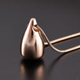 Cremation Necklace - Teardrop Cremation Urn Necklace