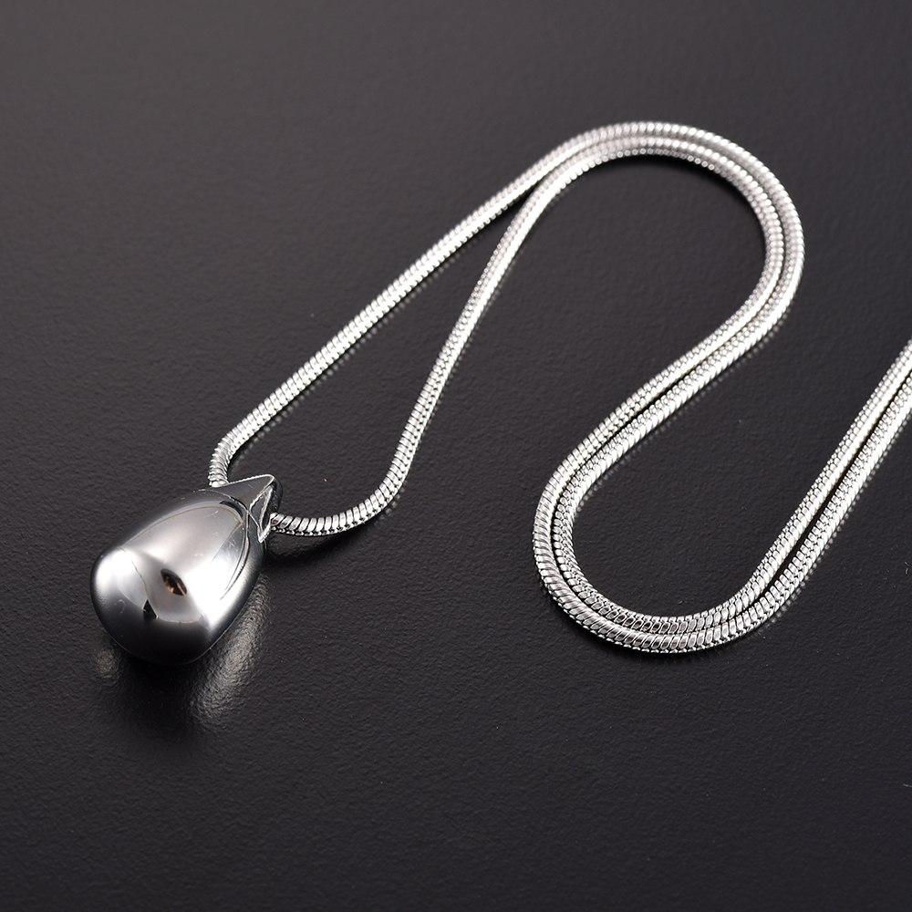 Cremation Necklace - Teardrop Cremation Urn Necklace