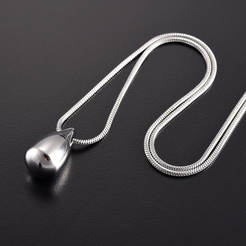 Cremation Necklace - Teardrop Cremation Urn Necklace
