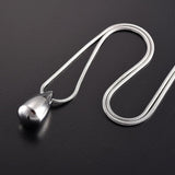 Cremation Necklace - Teardrop Cremation Urn Necklace