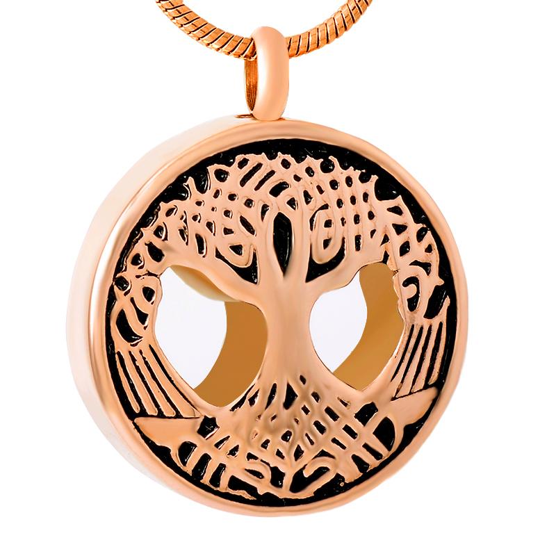 Cremation Necklace - Tree Of Life Cremation Urn Necklace