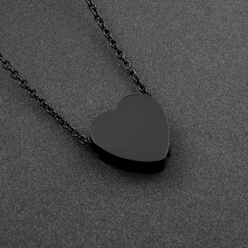 Cremation Necklace - Tree Of Life Inside A Heart Cremation Urn Necklace