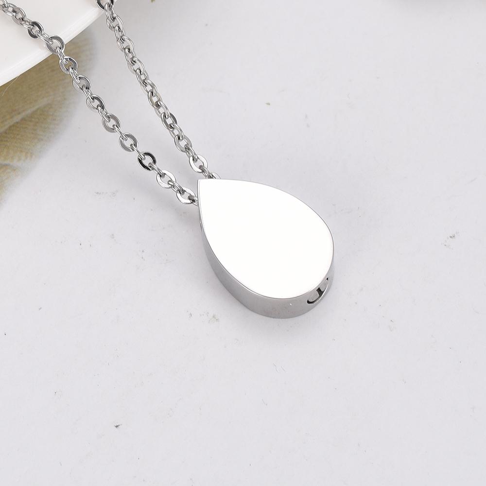 Cremation Necklace - Tree Of Life Teardrop Cremation Urn Necklace