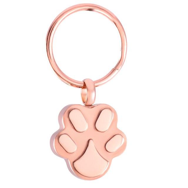 Keychain - Pet Paw Cremation Urn Keychain