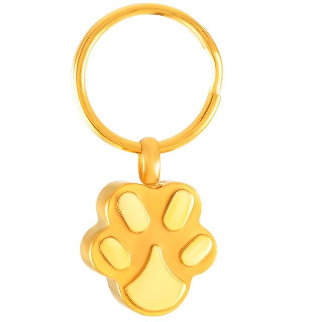 Keychain - Pet Paw Cremation Urn Keychain