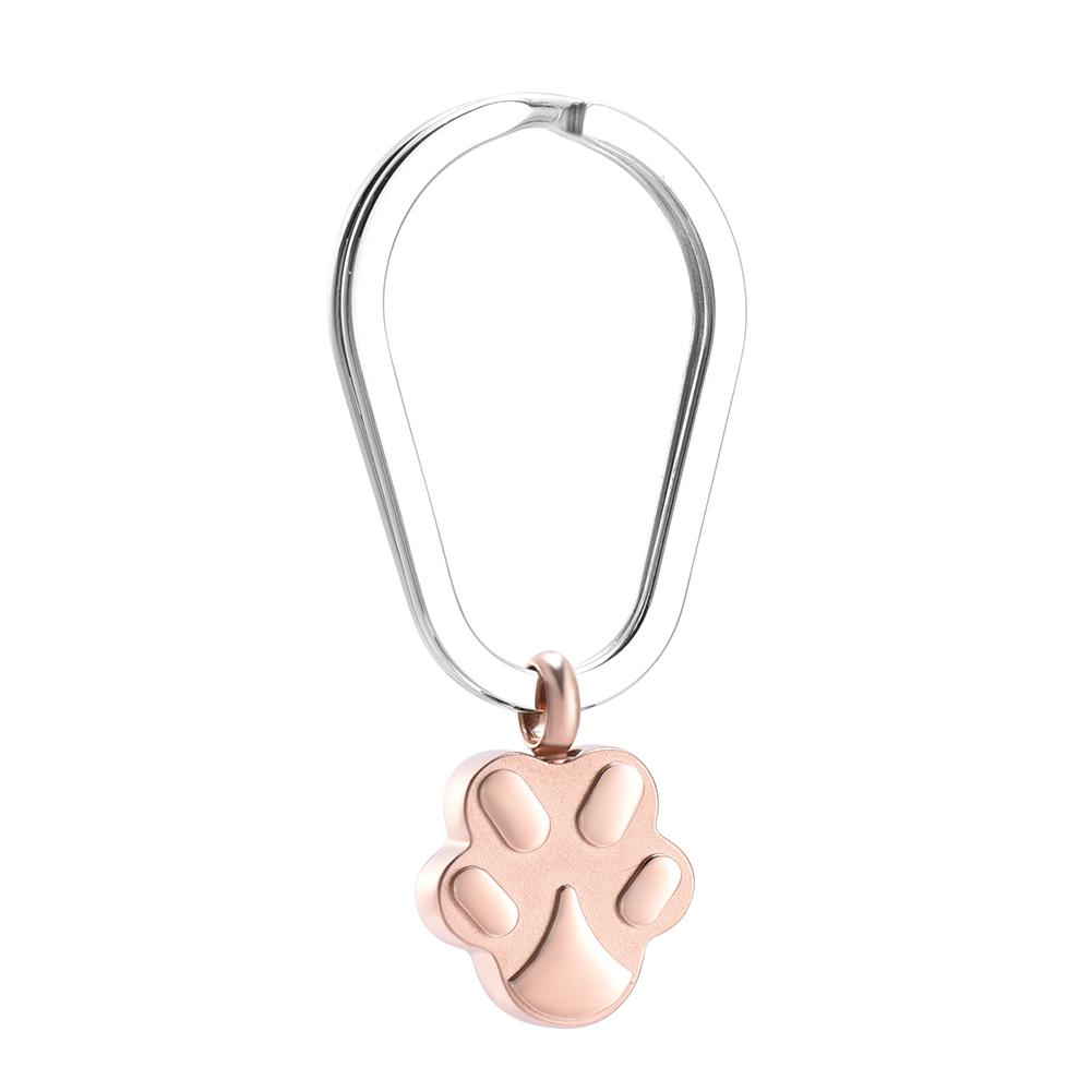 Keychain - Pet Paw Shaped Cremation Urn Keychain