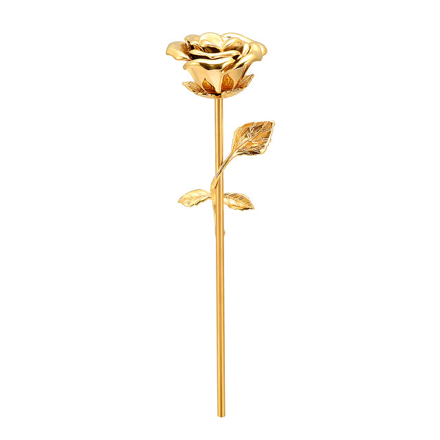 Unique Rose Flower Shaped Keepsake Cremation Urn Urn Cherished Emblems Gold 