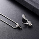 Classy High-heeled Shoe Cremation Necklace Cremation Necklace Cherished Emblems 