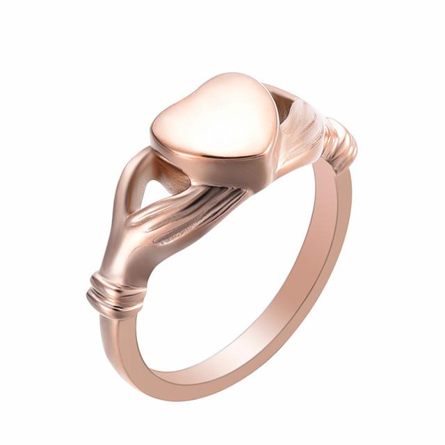 Rings - Give You My Heart Cremation Urn Ring